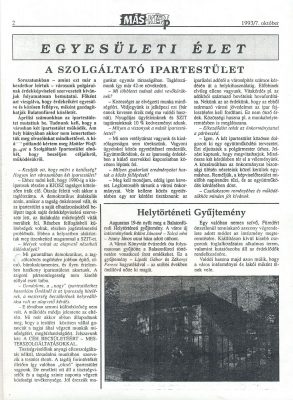 SZIT - Balatonfüredi Szolgáltató Ipartestület 1993